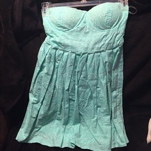 strapless summer dress